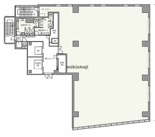 ＢＩＺＣＯＲＥ飯田橋 平面1