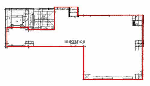 銀座岡田ビル 平面1
