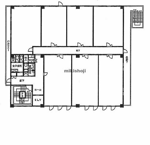 シカマビル 平面1
