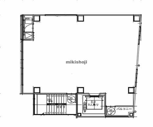 Ｒ．Ｉ．Ｃ．ビル 平面1
