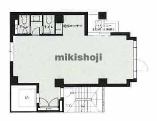 渋谷のＶＯＲＴ渋谷ｅａｓｔⅡ 平面1