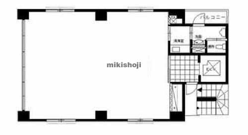 西田ビル 平面1