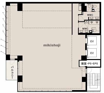 Ｔｉｍｅ　Ｗｉｔｈ　新日本橋 平面1