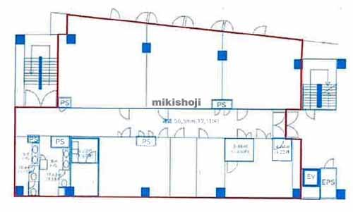五香駅西口ビル 平面1