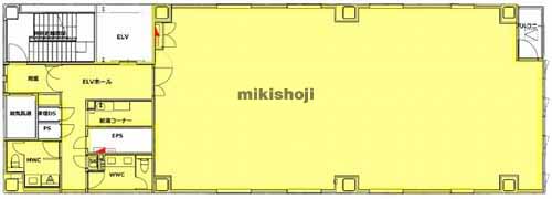 渋谷の青山タイヨービル 平面1