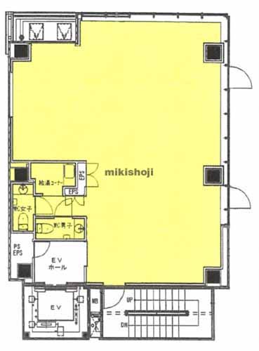 日本橋人形町・堀留町・小舟町・富沢町のＮＥＸＵＳ日本橋 平面1