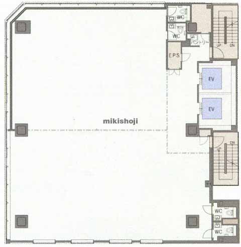 八丁堀のＴ－ＰＬＵＳ八丁堀 平面1