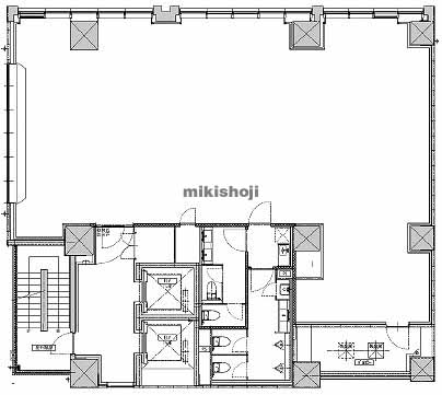 銀座のＧＩＮＺＡ　ＹＡＮＡＧＩ　ＰＬＡＺＡ 平面1