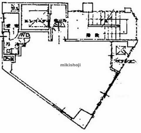 四谷の吉岡ビル 平面1