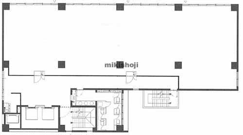 文芸社新宿御苑ビル 平面1