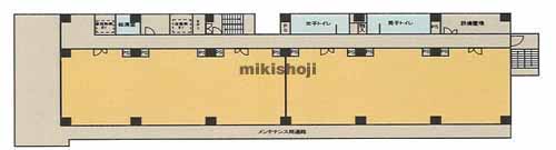 ＦＲＯＮＴＯＮ　ＳＯＵＴＨ　ＢＵＩＬＤＩＮＧ 平面1