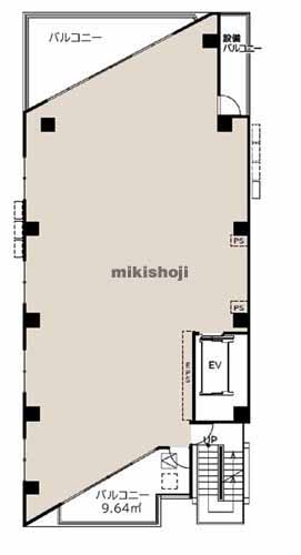 ＴＨＥ　Ｖ－ＣＩＴＹ　麻布十番　ＰＲＥＣＩＯＵＳ 平面1