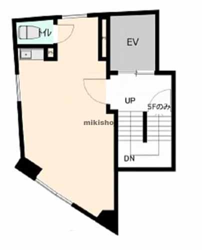 バイリンクビル神宮前 平面1