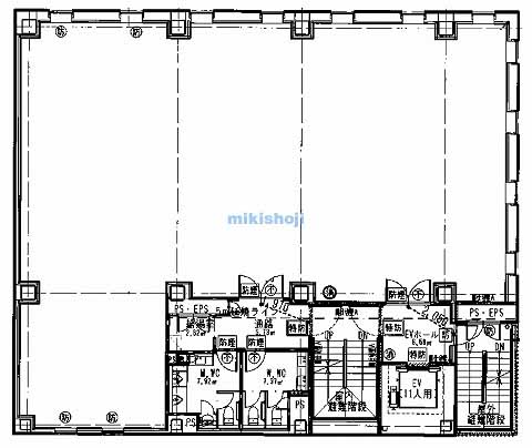 上荻１丁目ビルⅡ（仮称） 平面1