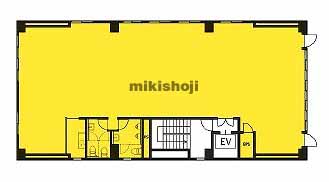 滋賀銀行東京事務所ビル 平面1