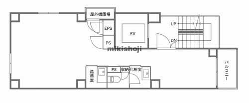 ＣＯＣＯＳＰＡＣＥ池袋 平面1