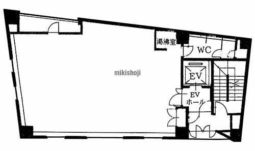 朝日生命立川ビル 平面1