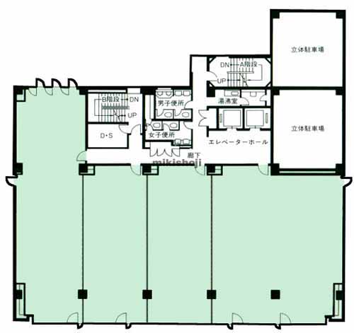 前橋本町スクエアビル 平面1