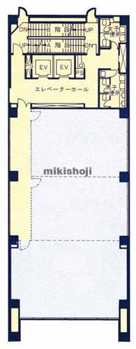 水戸市の水戸泉町ビル 平面1