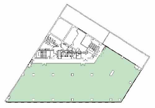 日本生命八王子ビル 平面1