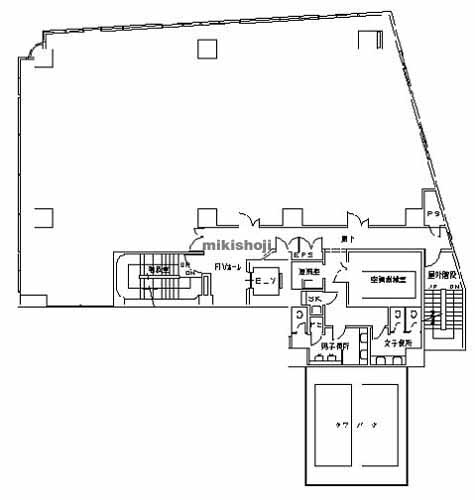 京王聖蹟桜ヶ丘東口ビル 平面1