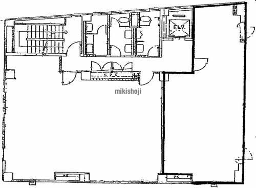 松戸フコク生命ビル 平面1