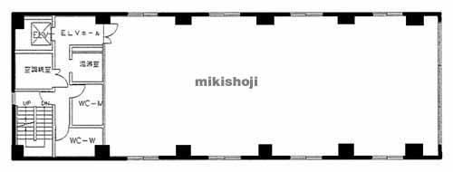 明治安田生命調布ビル 平面1