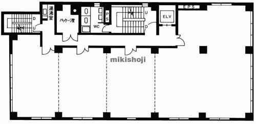 明治安田生命松戸ビル 平面1