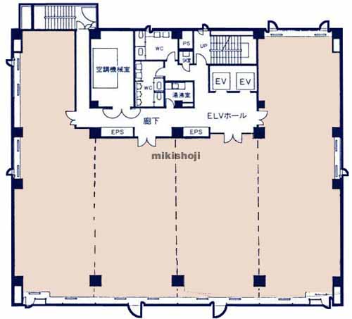 損保ジャパン千葉ビル 平面1