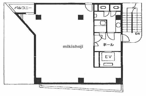 渋谷第一ビル 平面1