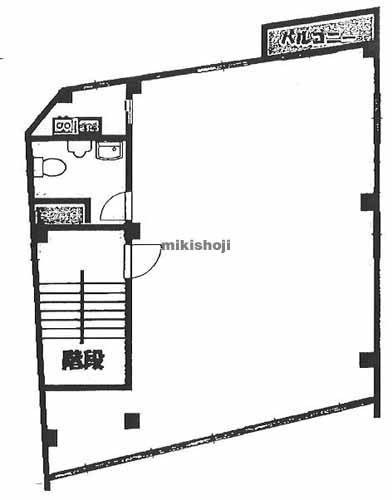 ＴＯＳＯ　ＢＬＤＧ　Ｎｏ．２（トーソー田無ビル） 平面1