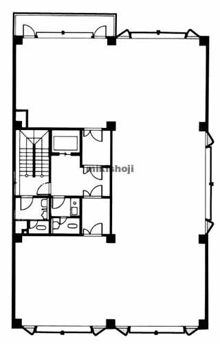 岡部ビル 平面1