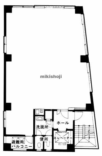 滝一本町ビル 平面1