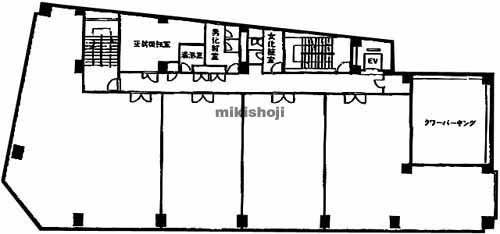 甲府センタービル 平面1