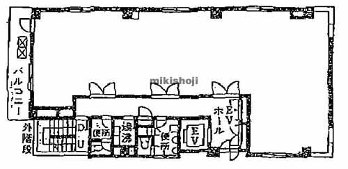 ヤギシタビル 平面1
