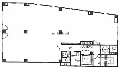登坂ビル 平面1