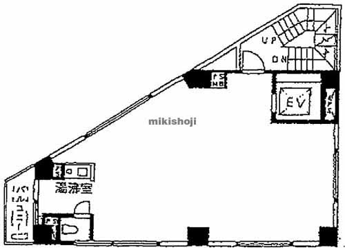 町田市のリバーウエスト町田ビル 平面1