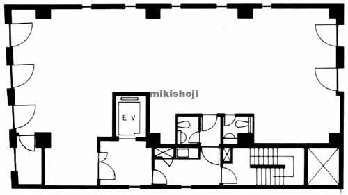 松栄ビル 平面1