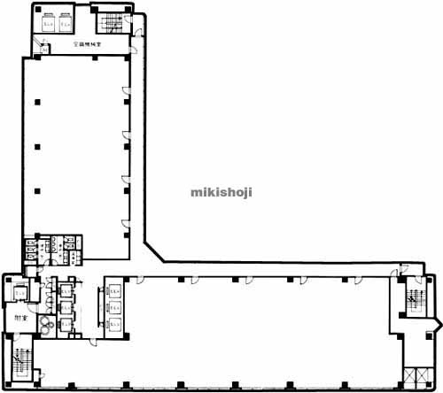 千葉中央ツインビル１号館 平面1