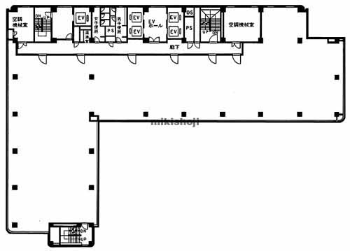 千葉中央ツインビル２号館 平面1