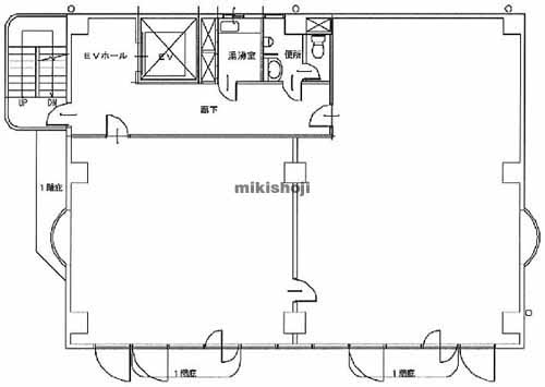 鈴木ビル 平面1