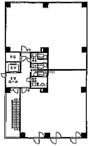 アーベイン細野（天幸ビル３３） 平面1