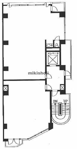 白鳥ビル 平面1