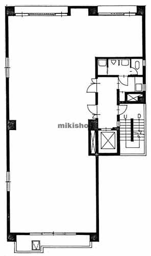 オーチュー千葉中央ビル 平面1