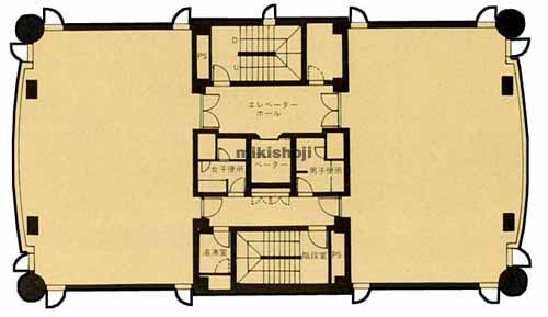 丸庄ビル 平面1