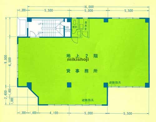 弥生ビル 平面1