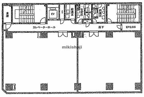 市川市の本八幡駅南ビル 平面1