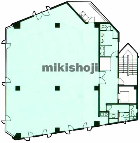 カンケンさいたまビル 平面1