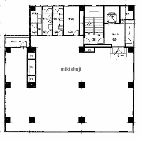 境南スカイビル 平面1