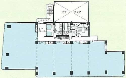 大樹生命国分寺ビル 平面1